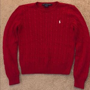 Ralph Lauren Cable Knit Cotton Sweater